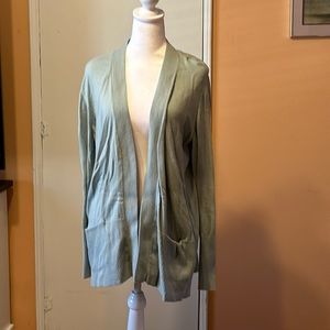 XL Cardigan Sonoma brand. Teal color.